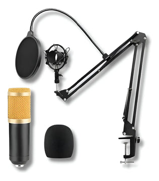 Micrófono de condensador profesional Studio 20hz-20khz de 3,5 mm