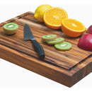 Tabla 40x26cm Cocina Picar Teca + Cera Abeja Tabla Teca