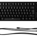 Teclado HyperX Alloy QWERTY Red- Linear inglés US color negro con luz RGB