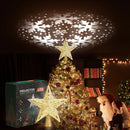 Estrella Navideña Iluminada Con Proyector 3d Led 6 Patrones