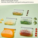 5 Bolsas De Silicona Grado Alimenticio Para Leche Materna