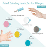 Cortaunas Electricas Para Recien Nacidos Y Adultos, 6 Cabeza