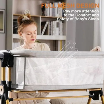 Kingobabys Cuna De Bebe, Moises De Noche Para Bebe, Cuna Mec