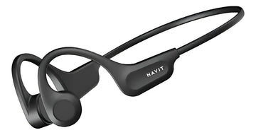 Audífonos De Conducción Osea Bluetooth 5.3 Ipx5 Havit E531bt Negro