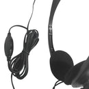 Diadema Para Pc Y Celular Con Micrófono Ahp-23-701 Negro