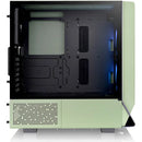 Gabinete Ceres 300 Matcha Green Tg Argb con 3 ventiladores Tt