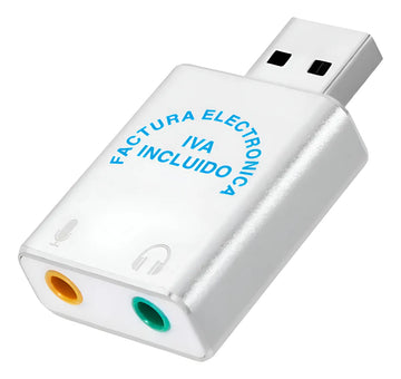 Adaptador Tarjeta De Sonido Usb 7.1 Virtual Premium Externa