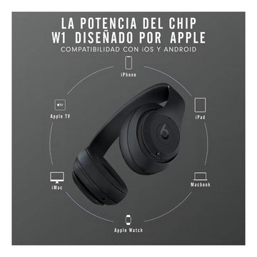 Audífonos Beats Studio³ Wireless - Matte black