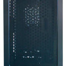 Chasis Unitec X3106b Tira Led Negro + 1 Fan Rgb