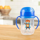 Vaso Entrenador Boquilla Blanda Dr. Brown's 9 Onz Azul