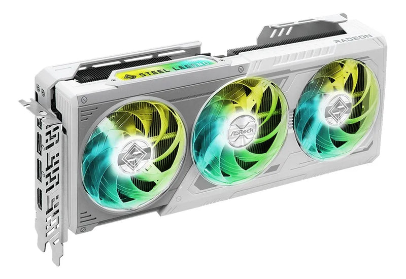 Tarjeta De Video Asrock Rx 9070 Xt Steel Legend 16gb
