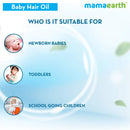 Mamaearth Aceite Nutritivo Para El Cabello Del Bebé, Cuida.