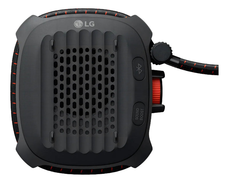 Parlante LG Xboom Xg2t Resistente Al Polvo Y Agua Negro