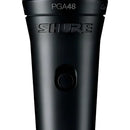 Micrófono Dinámico Shure Pga48 Vocal Cardioide Profesional Color Negro