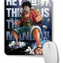 Pad Mouse One Piece Monkey D Luffy Anime Manga Negro