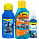 Shampoo Brillo Simoniz 500ml Y Cera Superblue Y Ambientador