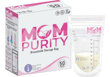 Bolsas Para Banco De Leche Materna Caja X 50 Mom Puriy
