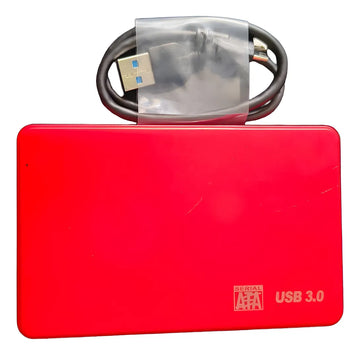 Disco Duro Externo De 500gb Rojo