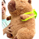 Capibara De Peluche Grande Realista Bonito Juguete Perfumado Color Marrón