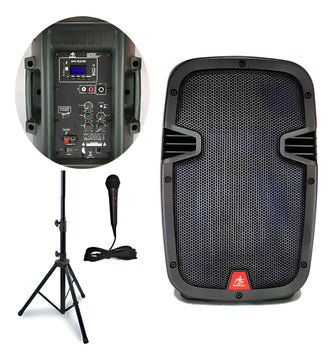 Cabina De Sonido American Sound 8 Pulgadas Portátil Negro