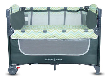 Cuna Corral Colecho Para Bebe Con mosquitero Sleep 2 en 1 Bebesit Incluye Bolsa de viaje