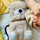 Peluche Realista Nutria Bebe Estimulacion Sensorial Sonido, Color Marrón claro