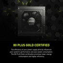 Fuente De Poder Msi Mag A750gl Pcie5 750w 80plusgold Fullmod Negro