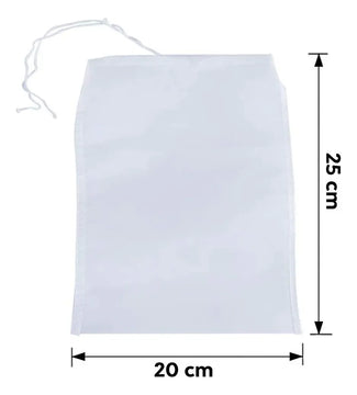 2 Filtros Bolsa De Tela Reusable Leche Y Queso