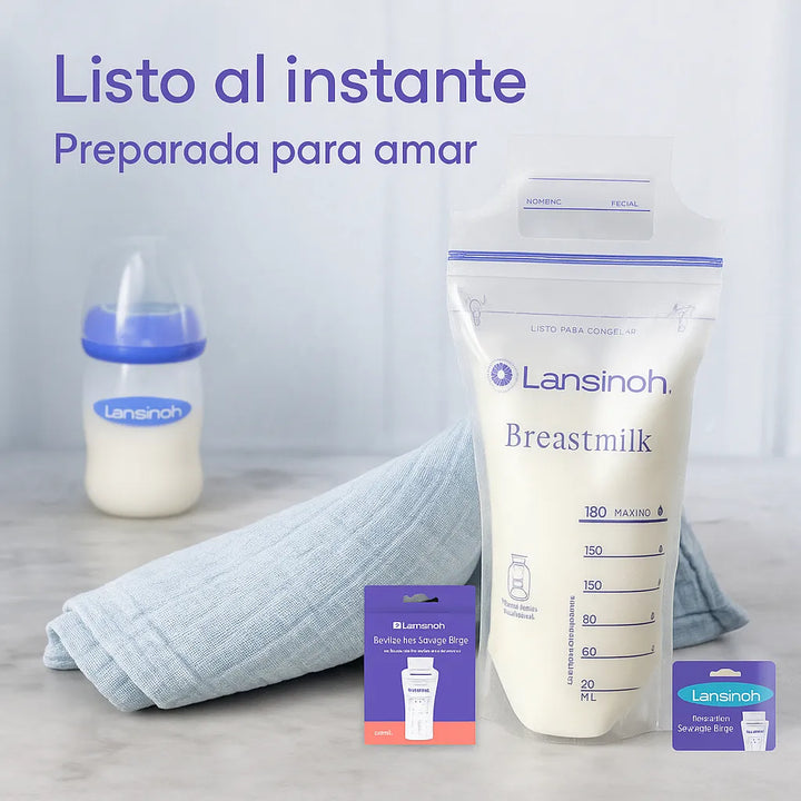 Bolsas Almacenamiento Lansinoh Leche Materna 50 Unid