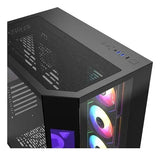 Gabnete Xyz Neutron Black 4fans A-rgb 120mm Controlador Dual Blanco