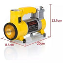 Compresor 12v Con Linterna Ac-pro Cyclone