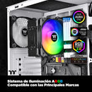 Disipador Aire Pc Fan Cooler Cpu Lga 1700 Am5 1200 Am4 Argb