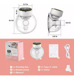 Extractor De Leche Materna Recargable Manos Libres My-373