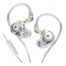Audífonos In-ear KZ EDX Pro con Micrófono Blanco