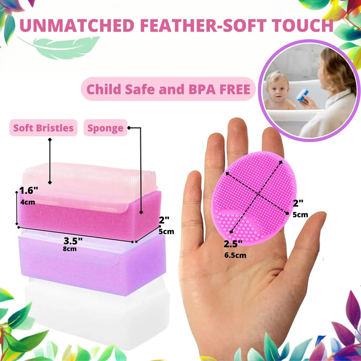 Cepillo Para Cuna Para Bebes, Esenciales De Bano Para Recien