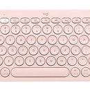 Logitech K380 Teclado Bluetooth Multi dispositivo Rosado Color del teclado Rosa Idioma Español