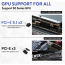 Fuente De Poder 1000w Atx 3.1, Pcie 5.1, 80+ Gold Vetroo Blanco