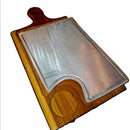 Tabla Para Churrasco Y Carnes Con Parrilla Aluminio, Nuevas