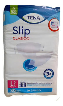 Pañales Tena Clásico L 90 Unidades Talla L