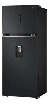 Nevera Lg Top Freezer 394 Lt Doorcooling Thinq Negro Mate