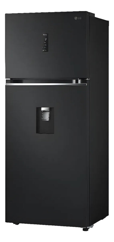 Nevera Lg Top Freezer 394 Lt Doorcooling Thinq Negro Mate