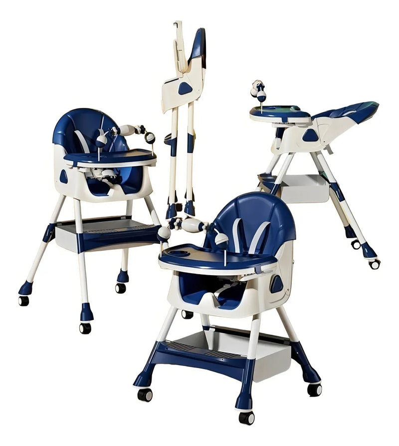 Silla Comedor Para Bebe Ebaby 623. Ver Video Color Agua Verde Menta