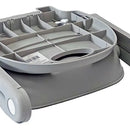 Silla Comedor Bebe 3en1 Happy Baby Azul Cp7000 Color Gris