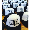 X18 Gorras De Malla Personalizada Publicitaria Negro Ajustable