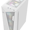 Gabinete Gamer Iceberg Flow D Blanca Argb 4 Ventiladores Blanco