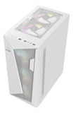 Gabinete Gamer Iceberg Flow D Blanca Argb 4 Ventiladores Blanco