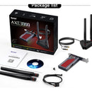 Adaptador Pcie Wi-fi 6e Bluetooth 5.3 Tribanda Rgb Fenvi