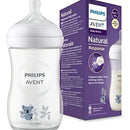 Biberon Avent Natural 3.0 Response 9oz/260ml Deco Koala Color Traslúcido