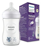 Biberon Avent Natural 3.0 Response 9oz/260ml Deco Koala Color Traslúcido
