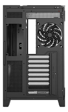 Gabinete Xyz Tesseract X Argb 7 Fans Controller 2d Glass Dual Chamber Usb C